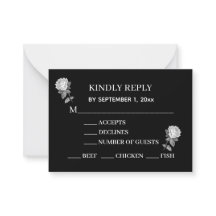 Mínimo, Elegante, Negro y Blanco con Respuesta de