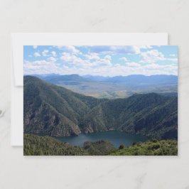 Tarjeta Pequeña Mirando hacia abajo el cañón