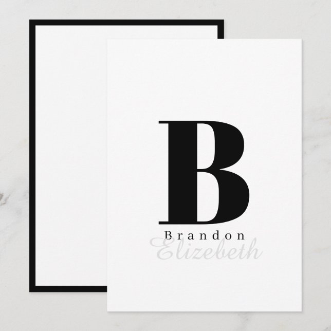 Tarjeta Pequeña Miss América Crown Flat Note Cards-Sky Black (Anverso / Reverso)