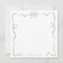 Moda Girly Mint Green Bow Ribbon