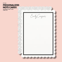 Moda moderna simple Borde de vieira blanco y negro