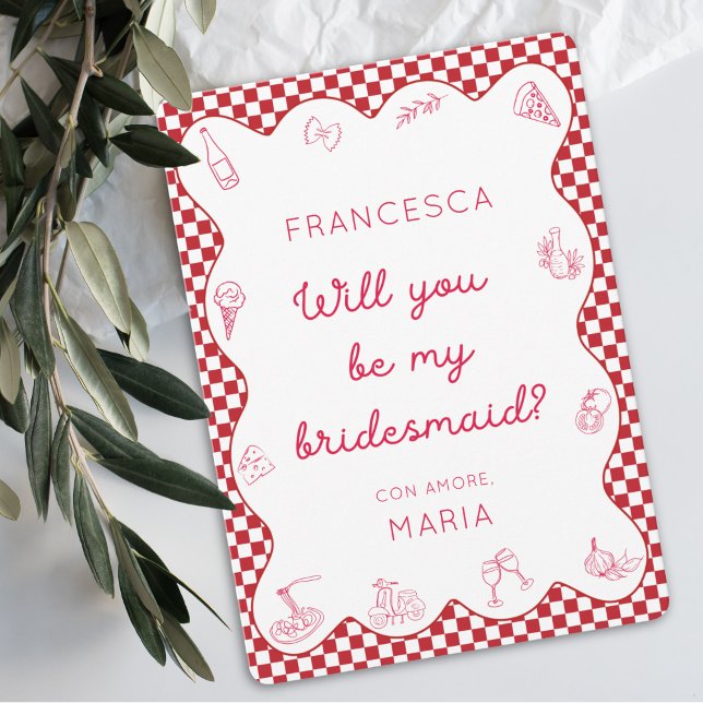 Tarjeta Pequeña Moda: Propuesta de niñera temática italiana (Subido por el creador)