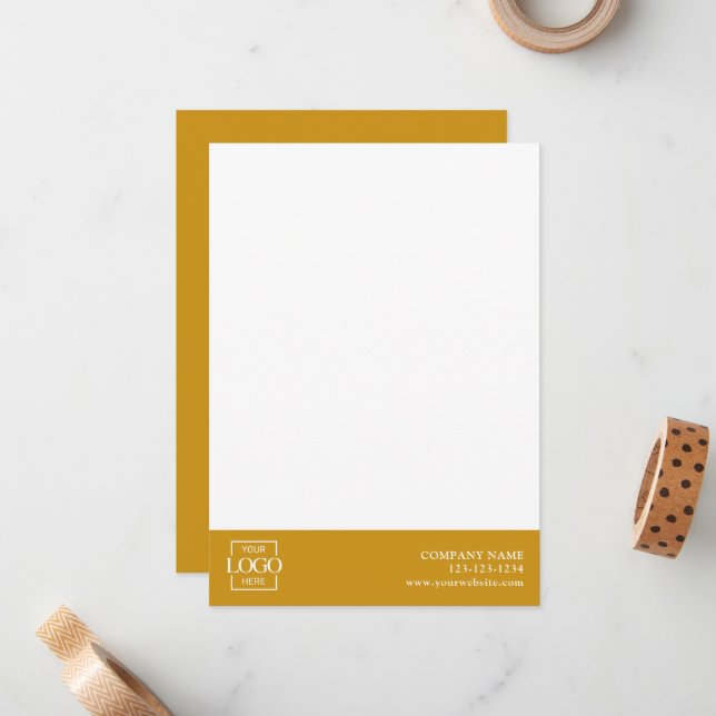 Tarjeta Pequeña Modern Simple Business Logo Professional Editable (Anverso/Reverso In Situ)