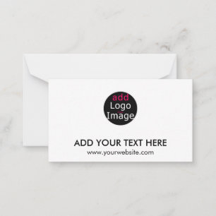 Tarjeta Pequeña Moderna Moda profesional Personalizado Marca blanc