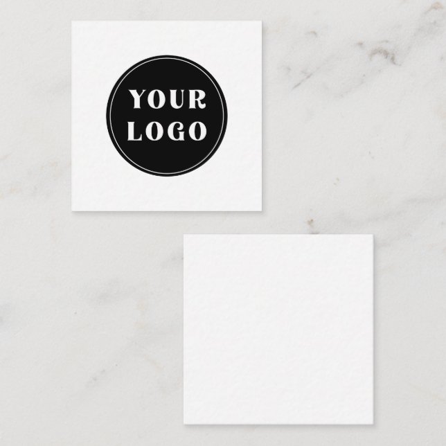 Tarjeta Pequeña Moderno, elegante, con estilo y personalizable (Anverso / Reverso)