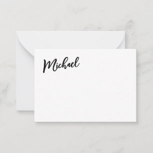 Tarjeta Pequeña Moderno profesional minimalista elegante