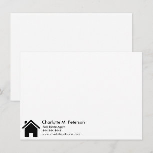 Tarjeta Pequeña Modernos reparadores inmobiliarios