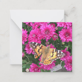 Tarjeta Pequeña Momento de mariposa
