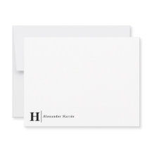 Monograma de negocios moderno y elegante