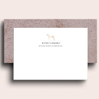Monograma elegante de Gold Doberman Dog Walker