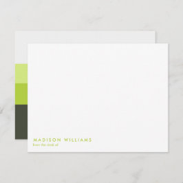 Tarjeta Pequeña monogramado, nombre,