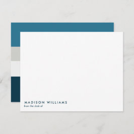 Tarjeta Pequeña monogramado, nombre,