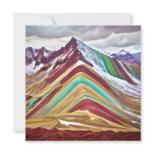 Montañas arcoiris, también conocidas como Montañas