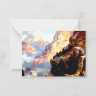 Tarjeta Pequeña Moran - Gran Cañón del Colorado, Arizona
