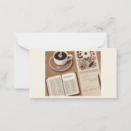 Tarjeta Pequeña Morning Mercis