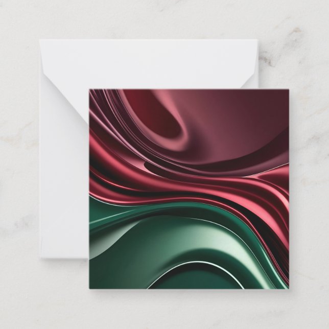 Tarjeta Pequeña Multi purpose note card in stylish graphic (Anverso)