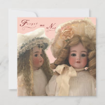 Muñecas antiguas Notecards