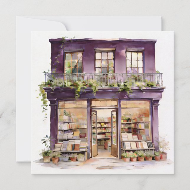 Tarjeta Pequeña My Bookstore  (Anverso)