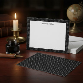 Tarjeta Pequeña Mystical Custom Stationery