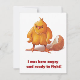 Tarjeta Pequeña Nacido para luchar
