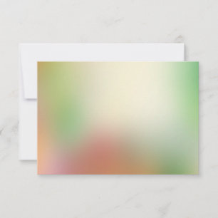 Tarjeta Pequeña Naranja rojo amarillo verde moderno abstracto arte