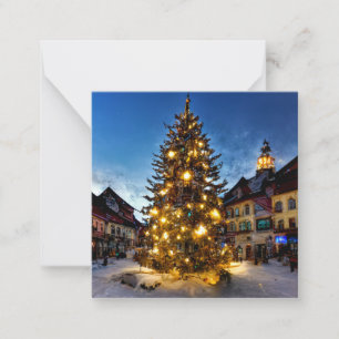 Tarjeta Pequeña Navidad alpina