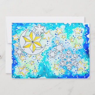 Tarjeta Pequeña Navidad de invierno