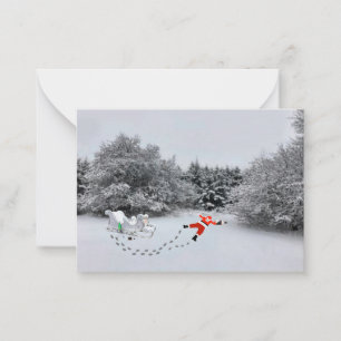 Tarjeta Pequeña Navidades cancelados Notecard