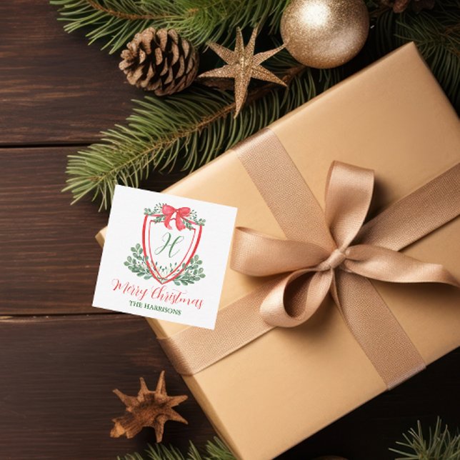 Tarjeta Pequeña Navidades de acuarela Gabinete de regalo de Escudo (Subido por el creador)