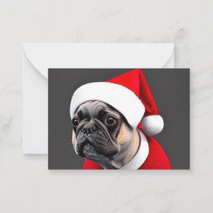 Tarjeta Pequeña Navidades de Francia
