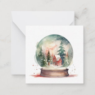 Tarjeta Pequeña Navidades de Wonderland Wonderland Glass Ball