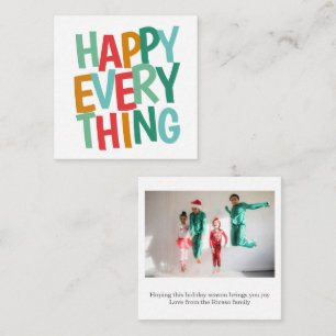 Tarjeta Pequeña Navidades fotográficos personalizados del Minister