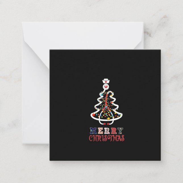 Tarjeta Pequeña Navidades Mery de Nurse Gift (Anverso)