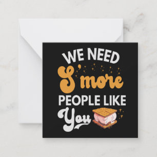 Tarjeta Pequeña Necesitamos a más personas como tú, un regalo dive