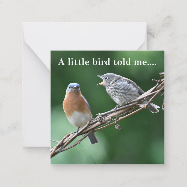 Tarjeta Pequeña News Notecard (Anverso)