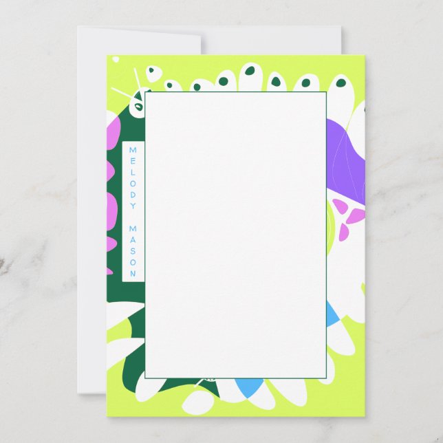 Tarjeta Pequeña Nido de pájaro - Nombre del Cojín decorativo blanc (Anverso)