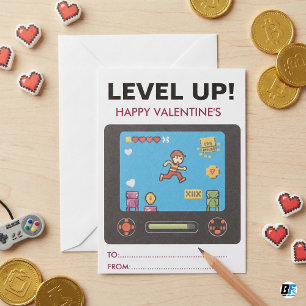 Tarjeta Pequeña Niños de Aula de Arte de Píxeles de Videojuegos Re