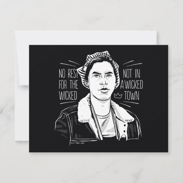 Tarjeta Pequeña No Hay Resto Para Los Malvados (Anverso)