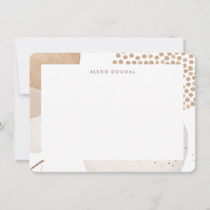 Tarjeta Pequeña No se personaliza el tono behemio neutral de Boho