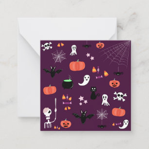 Tarjeta Pequeña Noche de Brujas