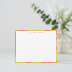 Tarjeta Pequeña Nombre de la propiedad personalizada Bright Abstra