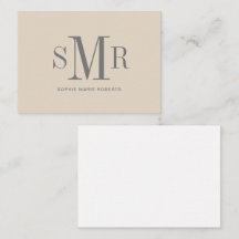 Nombre de las iniciales modernas de tres letras en