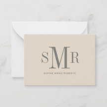 Nombre de las iniciales modernas de tres letras en