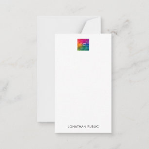 Tarjeta Pequeña Nombre del logotipo de la empresa de negocios aquí