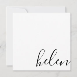 Tarjeta Pequeña nombre del texto