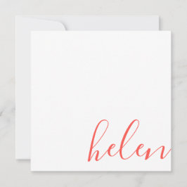 Tarjeta Pequeña nombre del texto