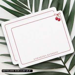 Tarjeta Pequeña Nombre personalizado del borde rojo de la barra de