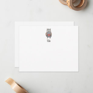 Tarjeta Pequeña Nombre y acuarela personalizados