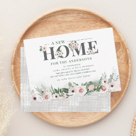 Tarjeta Pequeña Nueva dirección residencial que hemos movido la In