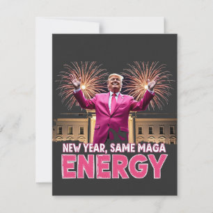 Tarjeta Pequeña Nueva inauguración de MAGA Energy Trump